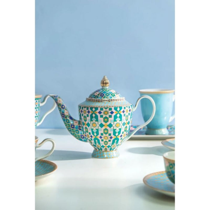 Maxwell & Williams Kasbah Mint 500ml Teapot with Infuser