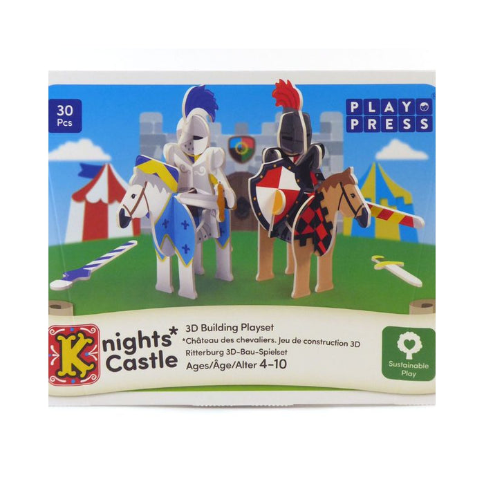 Playpress Knights Castle Pop-out Eco Friendly Playset