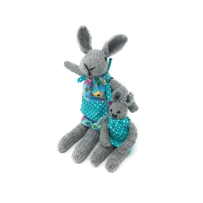 The Crafty Kit Co Knit Your Own Bunnies Kit