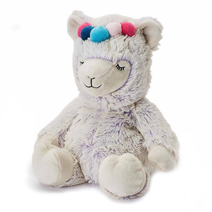 Warmies® Large Plush Marshmallow Llama 13" - Microwavable Soft Toy