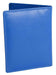 Image of a saddler lexi leather bifold rfid credit card holder in Blue. It is made from leather