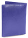 Image of a saddler lexi leather bifold rfid credit card holder in purple. It is made from leather