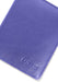 Image of a saddler lexi leather bifold rfid credit card holder in purple. It is made from leather