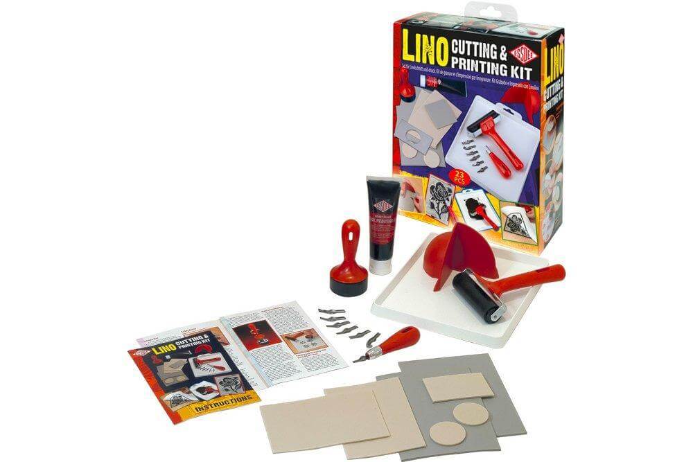 Lino Cutting & Printing Kit (23 Piece)
