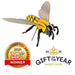 This easy to assemble Mini Build Honey Bee uses slot together techniques – there’s no glue, no mess, no fuss. Everything you need is provided in the kit – simply follow the included instructions: press out the pre-cut parts, build and play! Made using 100% sustainable cardboard and paper. 20-minute build time. Skill level rating: 2 stars out of 5. 20 press out parts. Designed in the UK. Age 8+.
