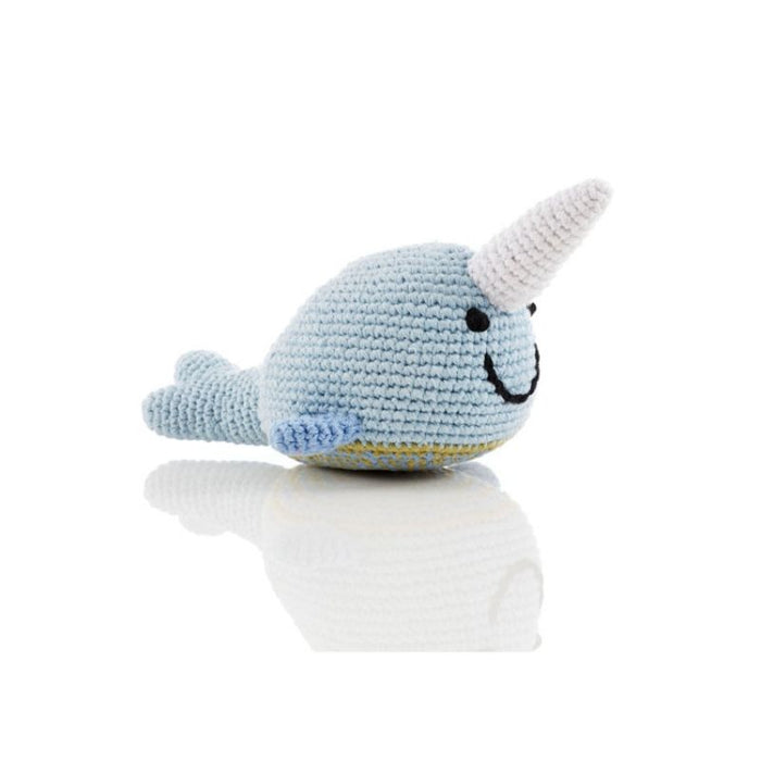 Pebblechild Narwhal Rattle