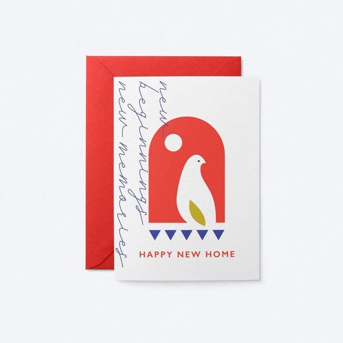 New Home Greeting Card