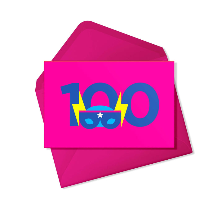  a One Hundred Birthday Card