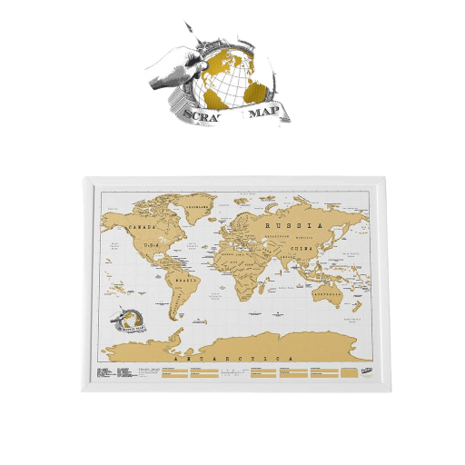 Travel Planner & Scratch Map Gift Bundle