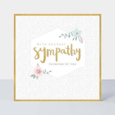 Deepest Sympathy Card Design