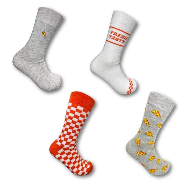 Pizza Socks Gift Set