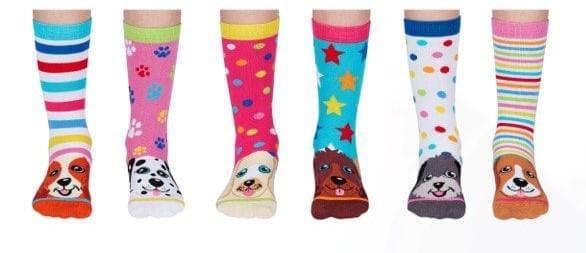 United Oddsocks Pup Stars Socks
