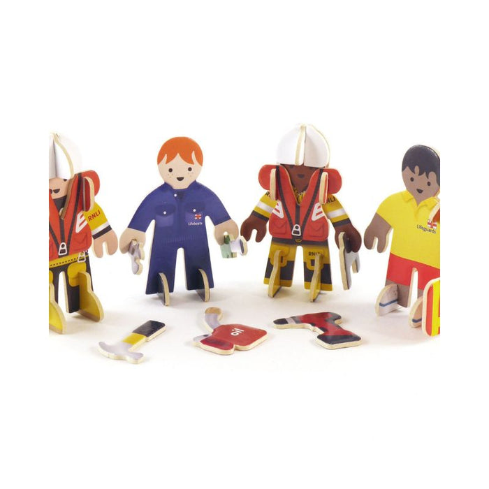 Playpress RNLI People Set Pop-out Eco Friendly Playset