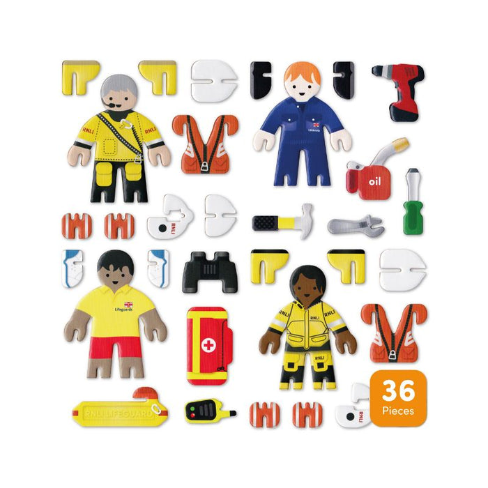 Playpress RNLI People Set Pop-out Eco Friendly Playset