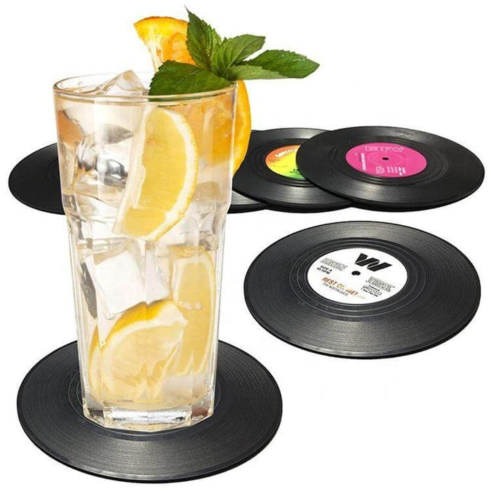 Record Coasters Set of 6