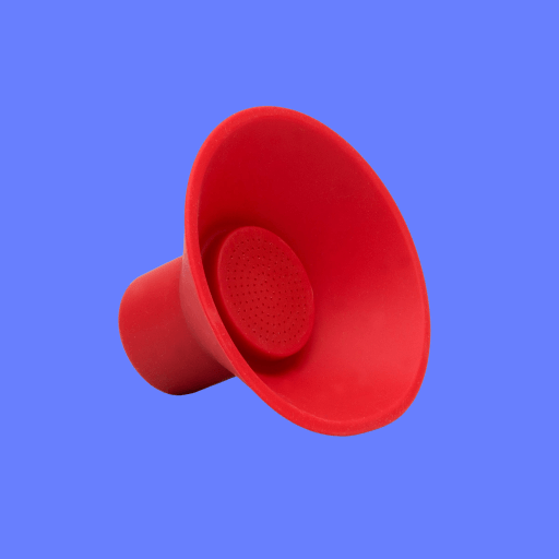 Red Icon Bluetooth Speaker