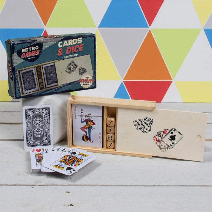 Retro Games Poker 16 x 9cm