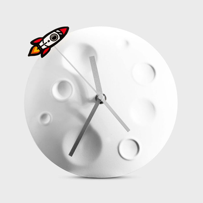 Rocket Moon Clock