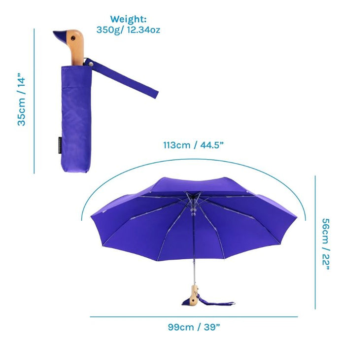 Original Duckhead Compact Umbrella - Royal Blue