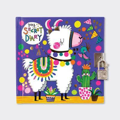 Secret Diary with Llamas Design