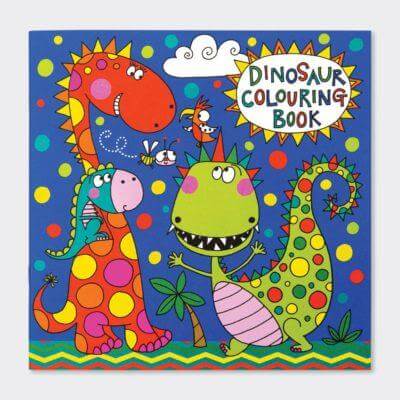 Dinosaur Colouring Book Design