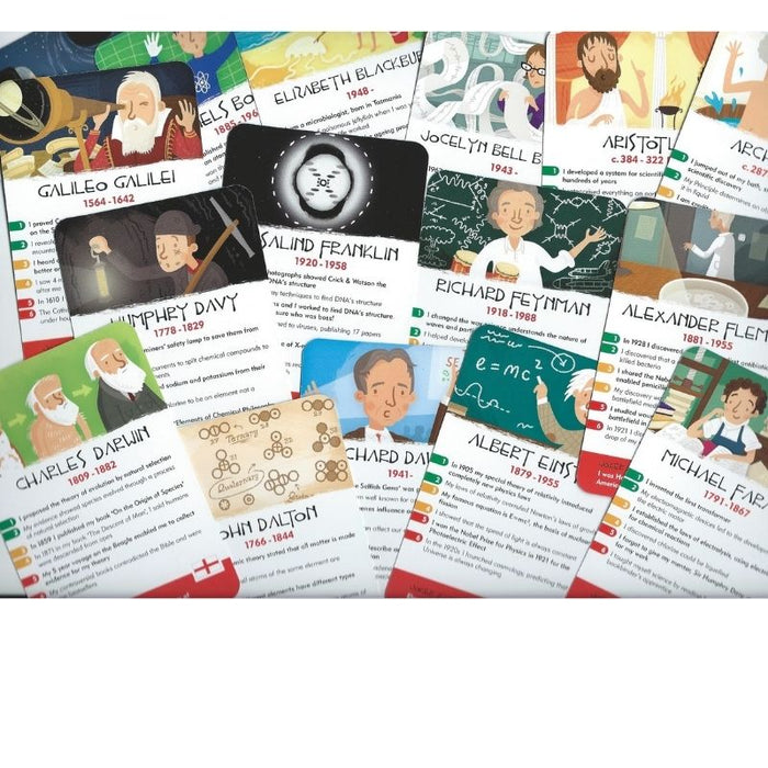 History Heroes Card Game - Scientists