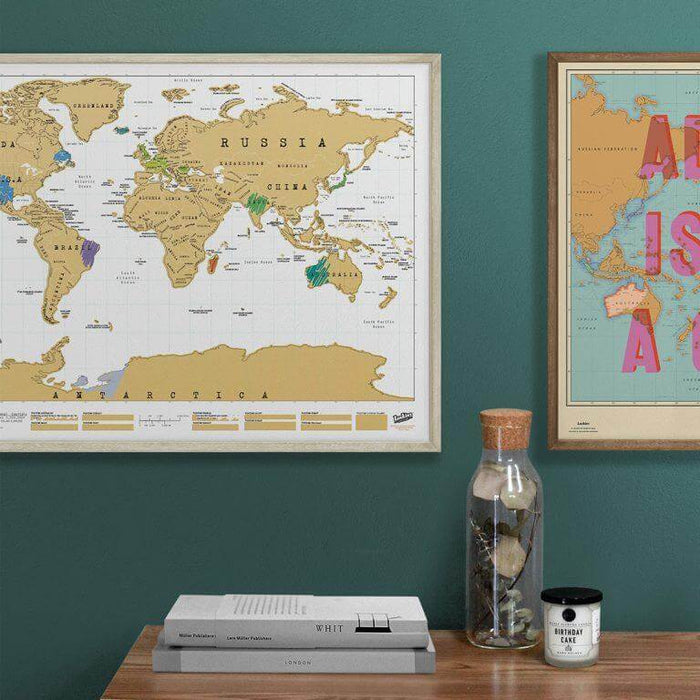 Travel Planner & Scratch Map Gift Bundle