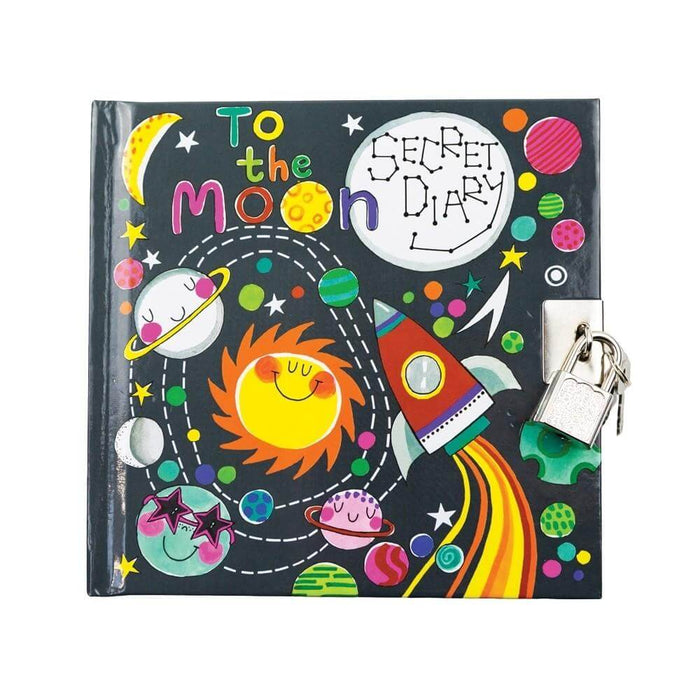 Secret Diary with To The Moon Design