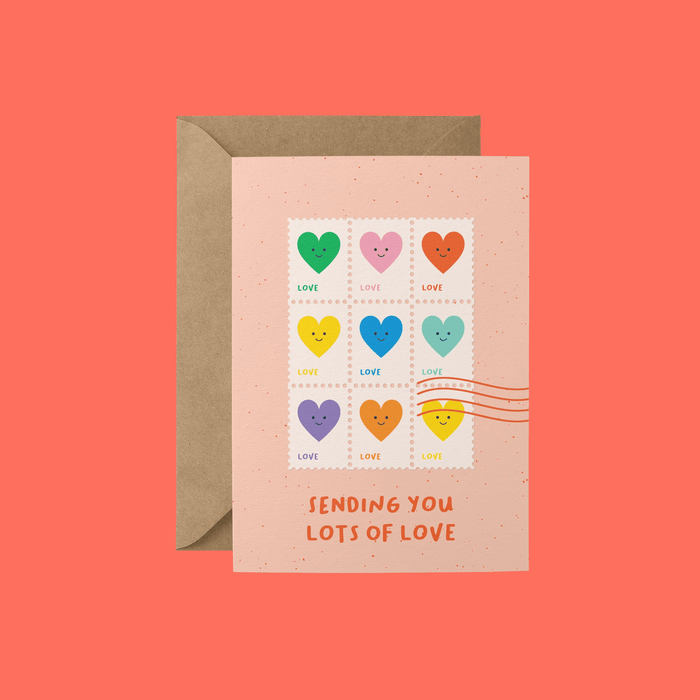 Sending You Lots of Love Card