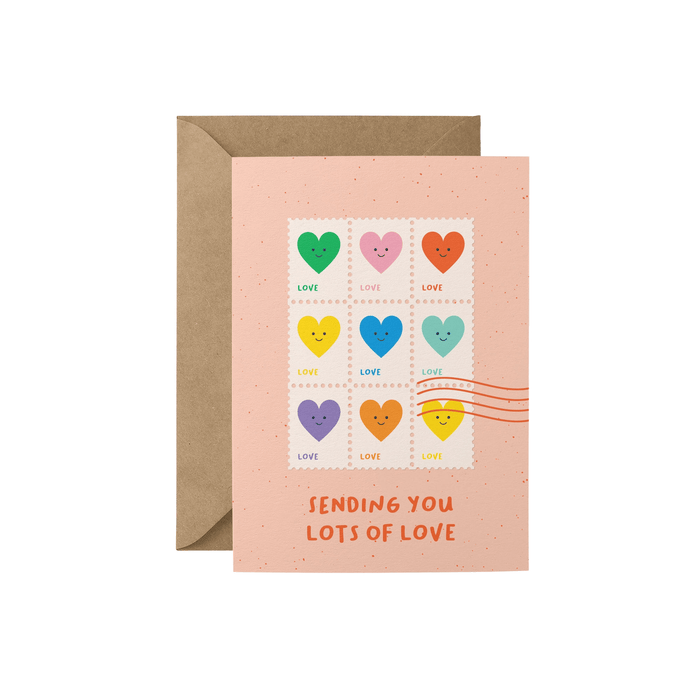  a Sending You Lots of Love Card