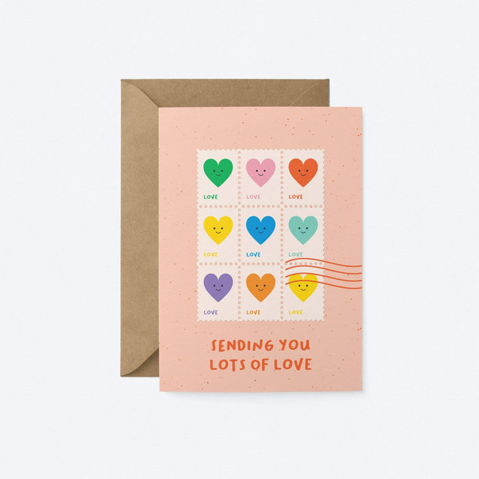 Sending You Lots of Love Card