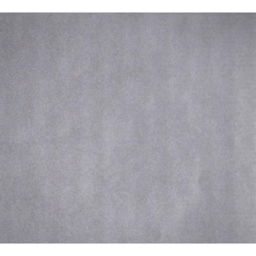 image of a square of wrapping paper, the paper is a solid silver kraft paper