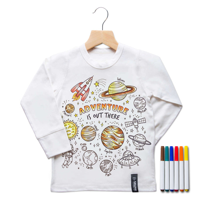 Selfie Craft Co Space Adventure Colour In Top