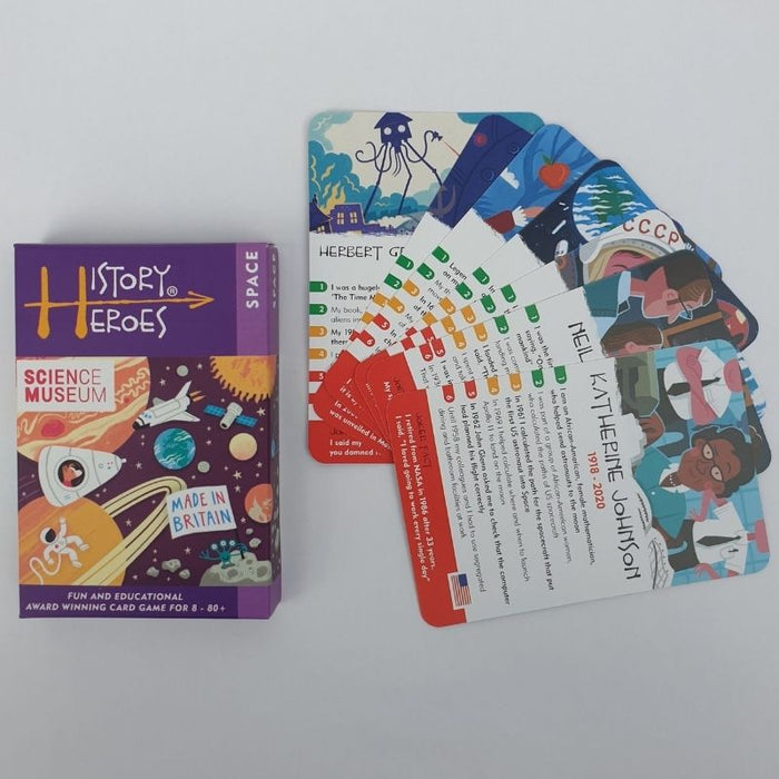 History Heroes Card Game - Space