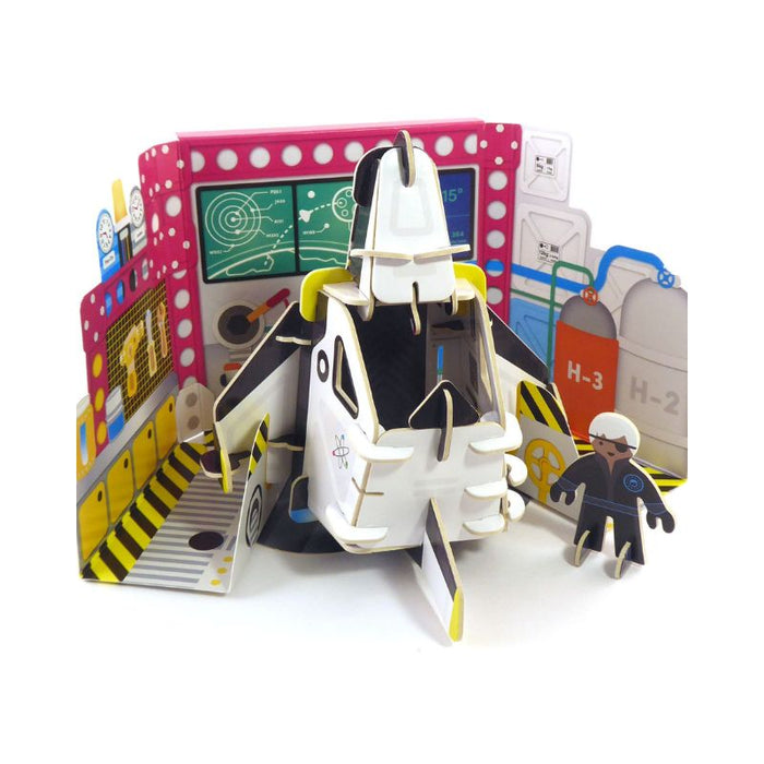 Playpress Space Ranger Pop-out Eco Friendly Playset