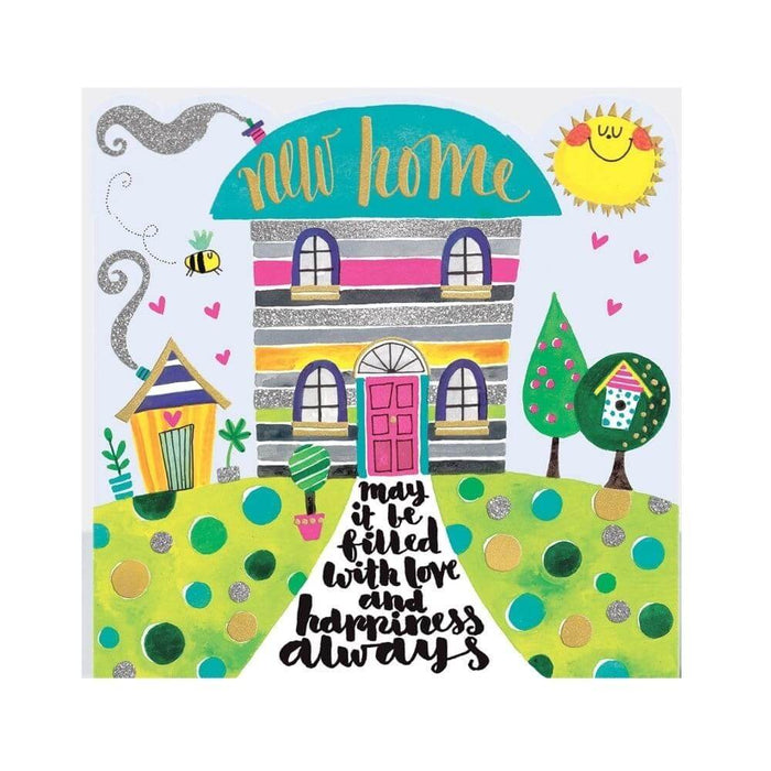  a New Home Card with House Design