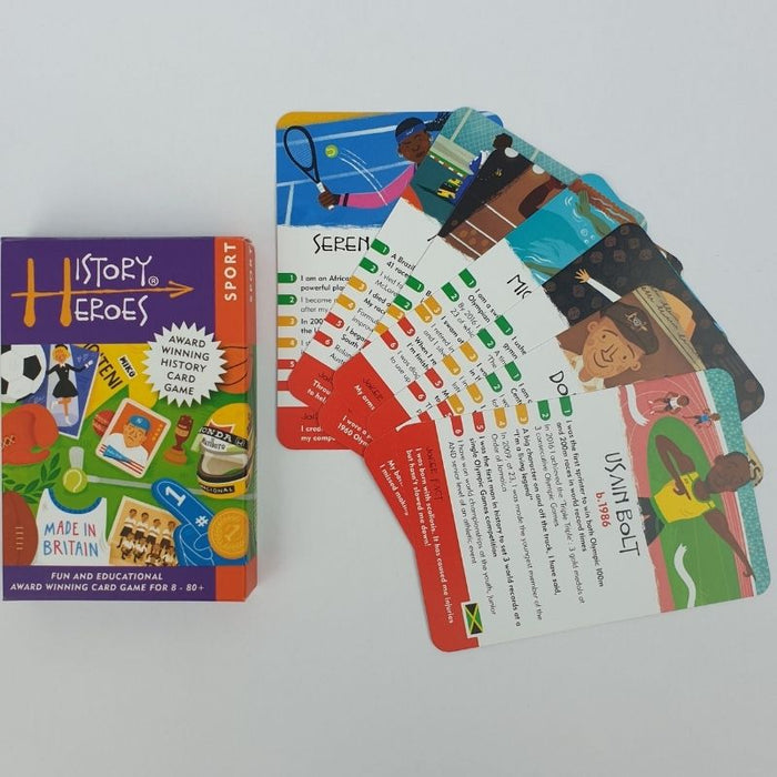 History Heroes Card Game - Sport