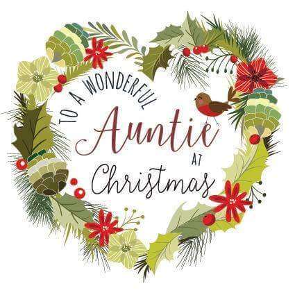  a To a Wonderful Auntie at Christmas