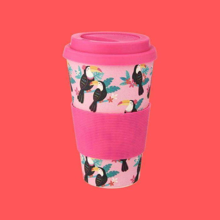 Toucan Bamboo Coffee Cup