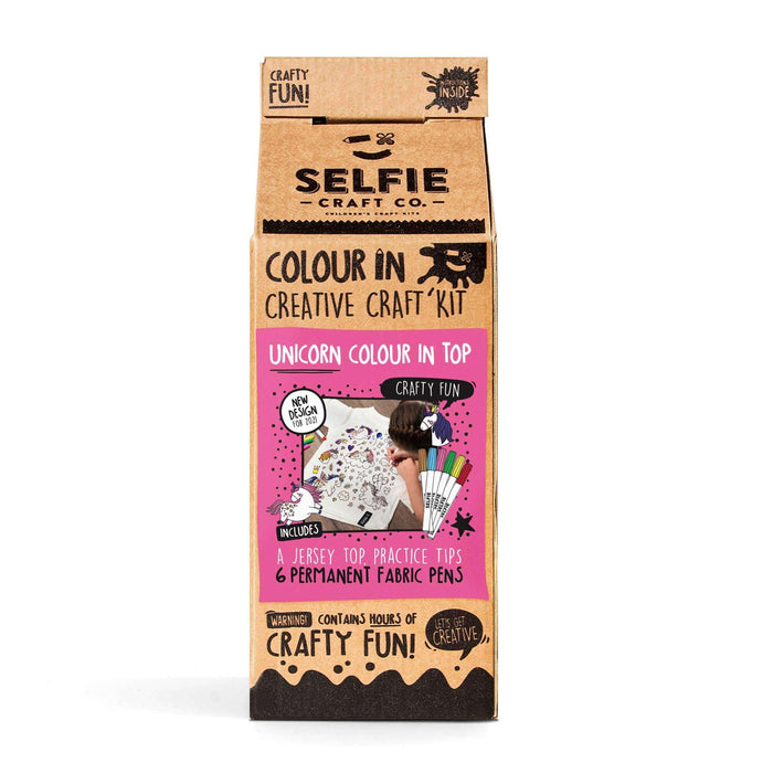 Selfie Craft Co Unicorn Colour In Top