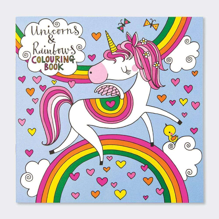 Unicorns & Rainbows Colouring Book Design