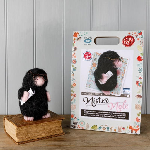 The Crafty Kit Company - Sleepy Fox Needle Felting Kit