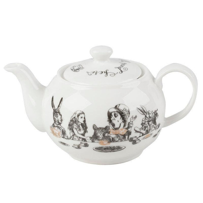 Victoria And Albert Alice In Wonderland Fine China Mini Teapot