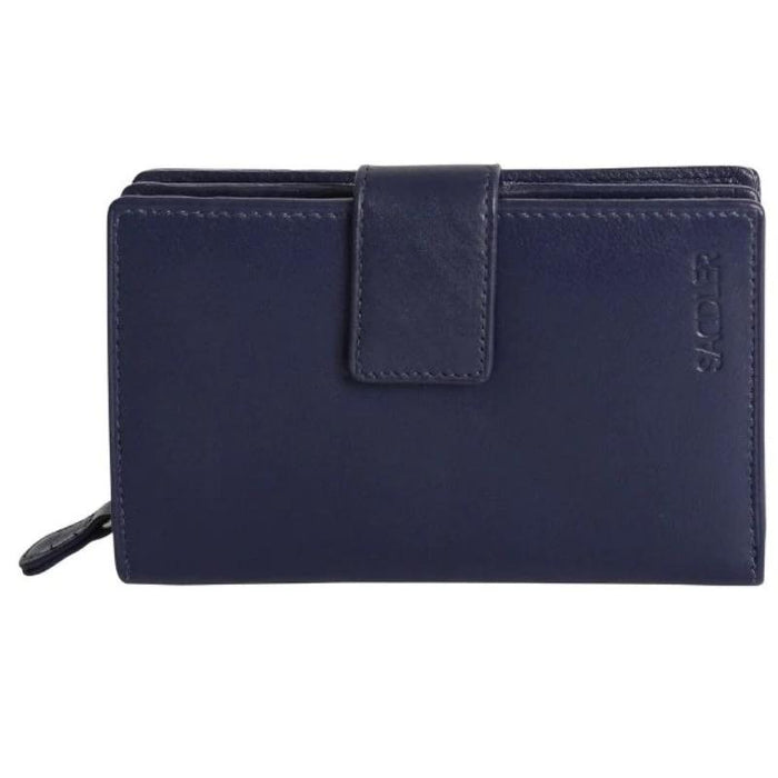 Saddler "Georgie" Medium Rfid Bifold Leather Purse - Available in 7 Colours