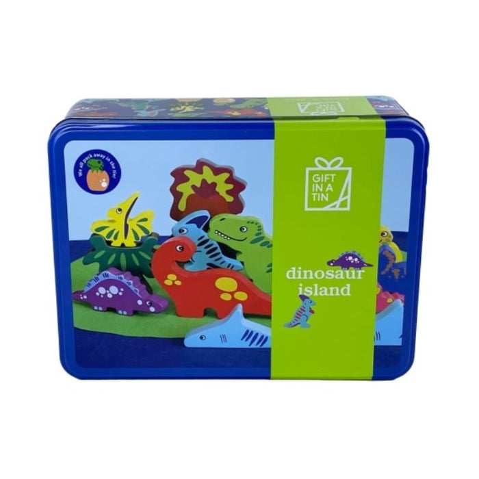 Dinosaur Island - Giant Gift In A Tin