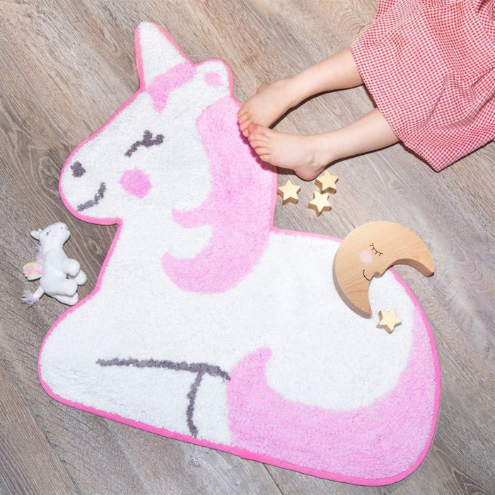 Rainbow Unicorn Rug and Nightlight