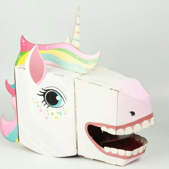 Make a Mask Unicorn Head (3D Card Craft)