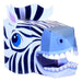 This fabulous black/white Zebra 3D full-head mask craft kit is so much fun to make and then use to pretend to be a Zebra. Suitable for children and even many adults to wear. This self-build mask craft kit encourages the love of arts and crafts-the fun starts with making the mask by putting tabs into numbered slots and seeing the head take shape. Once put together, it's great fun becoming your favourite Zebra! Suitable for Age 5+. Pack Size:  36.5 cm x 28 cm.