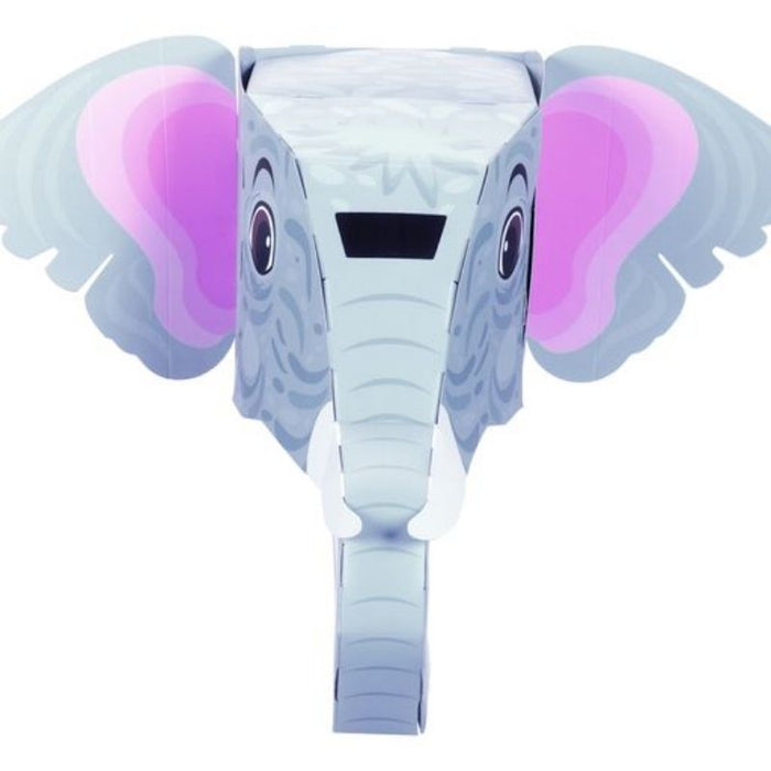 Make a Mask Elephant Head (3D Card Craft)