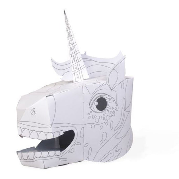 Make a Mask Colour In Unicorn Head (3D Card Craft)